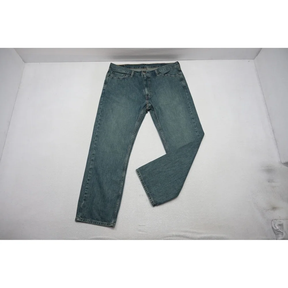 Levis 559 Relaxed Straight Jeans Mens 38x30‎ Blue Excellent Medium Wash Denim